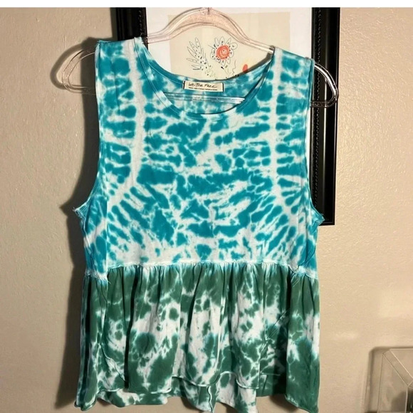 We the Free Anytime Tank Tye Dye FP Free People - Picture 2 of 5